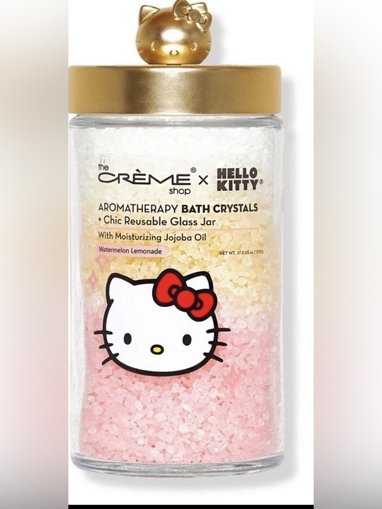 The Creme Shop Other - The Crème Shop x Hello Kitty Aromatherapy Bath Crystals - Pink/White